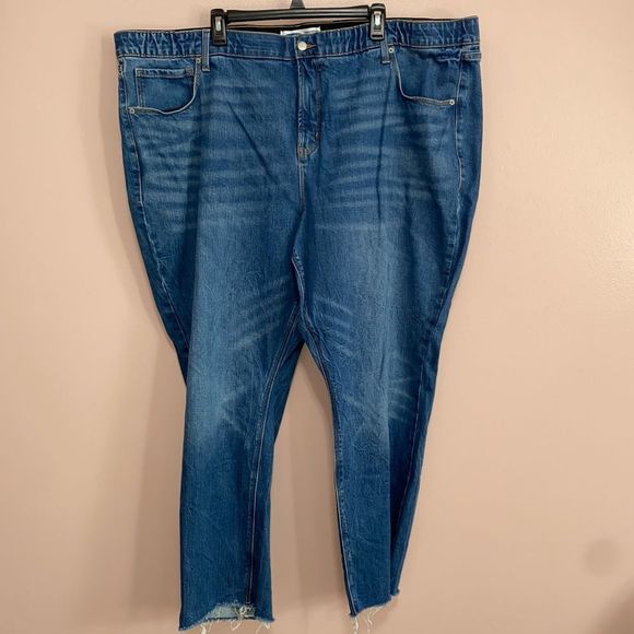 Old Navy power straight high rise jeans size 28 long - Picture 2 of 7